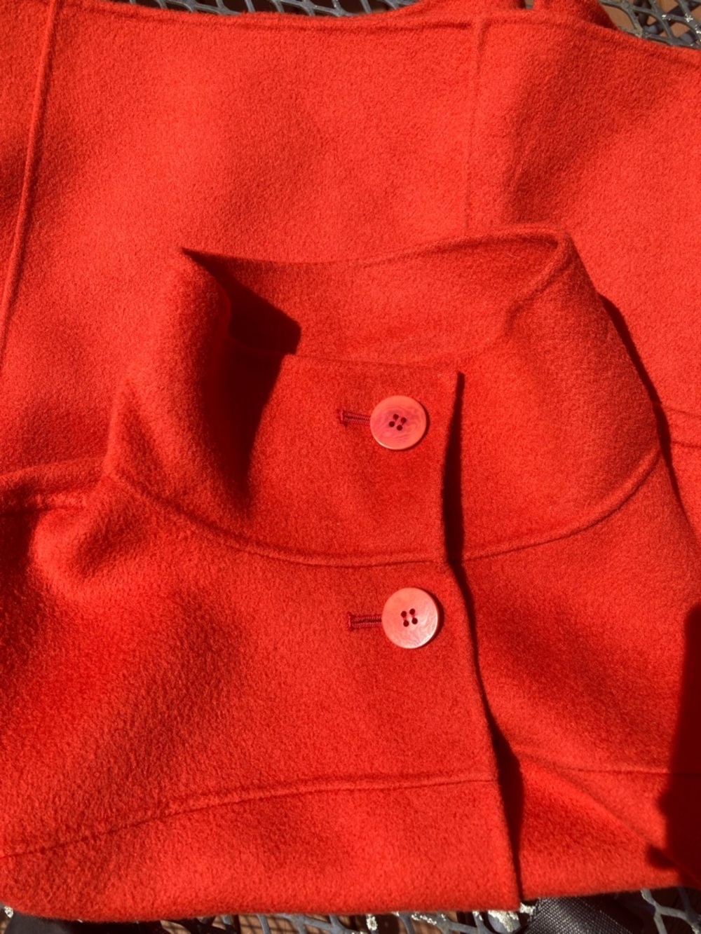 Wool Orange Jacket - Picture 2 of 10
